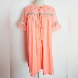 Vintage Canadian Maid Night gown + Duster